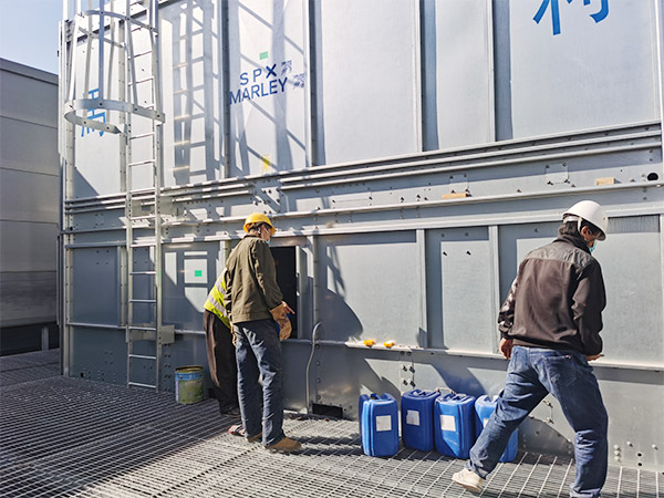 【空調(diào)管道系統(tǒng)清洗】騰訊數(shù)據(jù)中心冷卻水系統(tǒng)清洗預(yù)膜工程案例