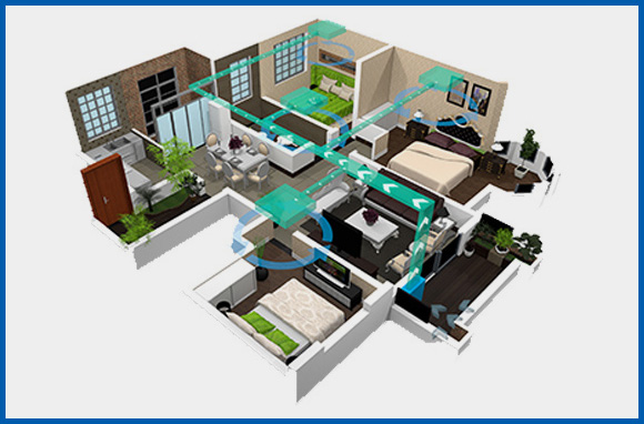 89平方戶型空氣凈化器配置方案
